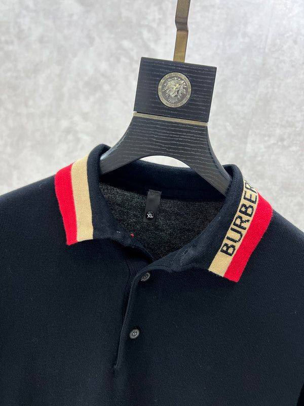 Close-up of Burberry designer clothing craftsmanship