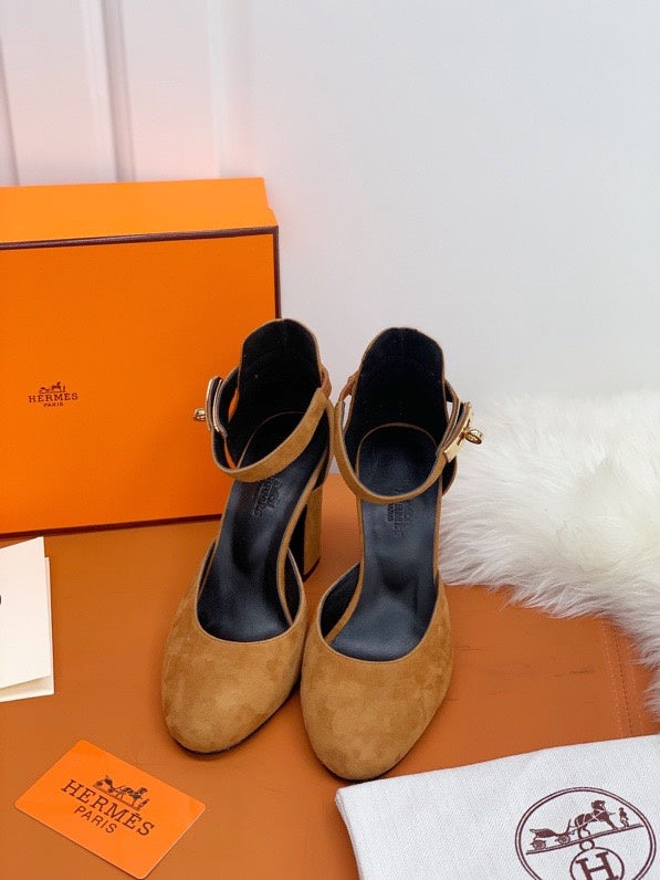 Hermes shoes Style 388 - angled studio shot
