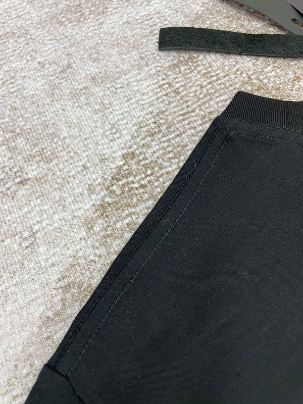 Close-up of Amiri t-shirt craftsmanship
