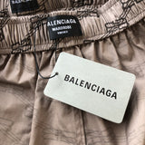Close-up of Balenciaga designer clothing craftsmanship