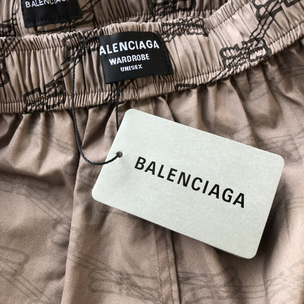 Close-up of Balenciaga designer clothing craftsmanship