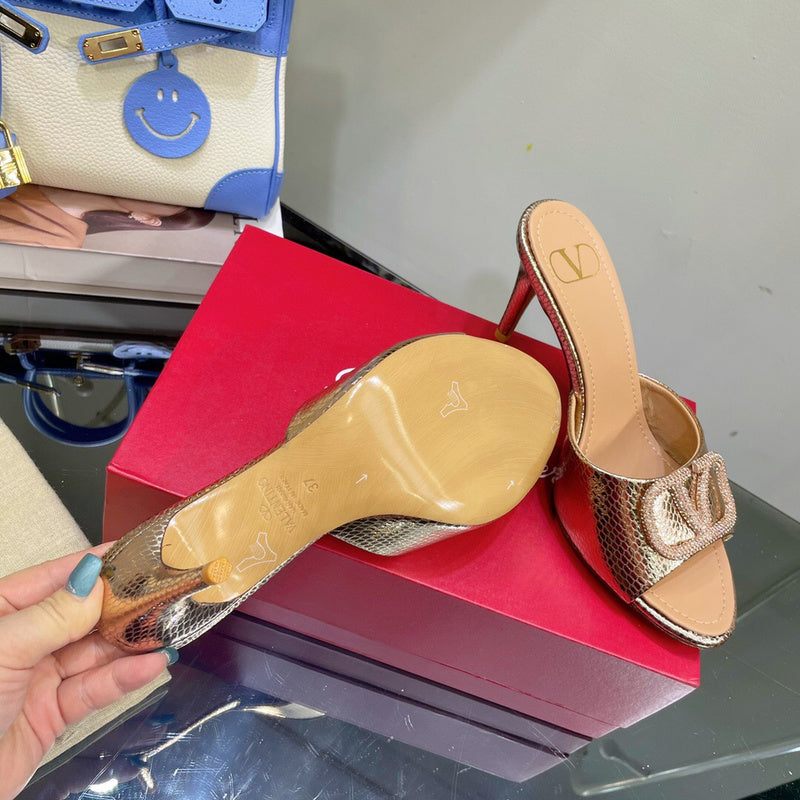 Valentino Garavani shoes front view designer style