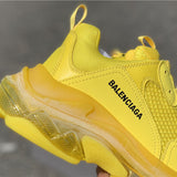 Balenciaga Nude Low-Top Sneakers - Full Silhouette View