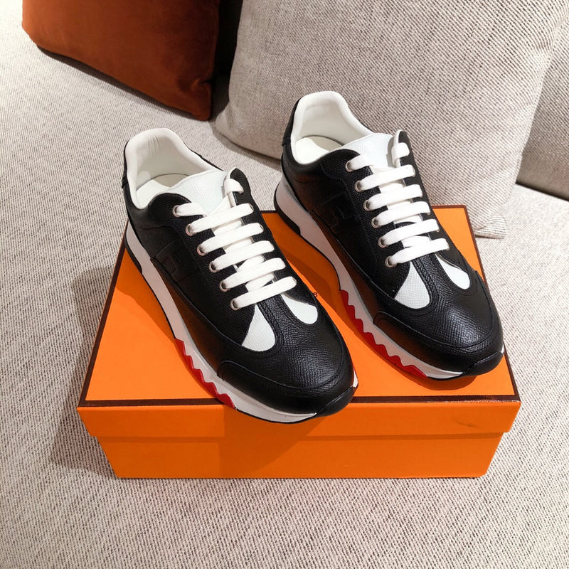Hermes shoes Style 349 - top view showing design (additional angle)