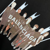 Full silhouette view of Balenciaga luxury piece style No.144