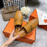 Hermès Beige Pointed-Toe Stiletto Heels - Toe Detail View