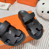Hermes sandals Style 216 - angled studio shot