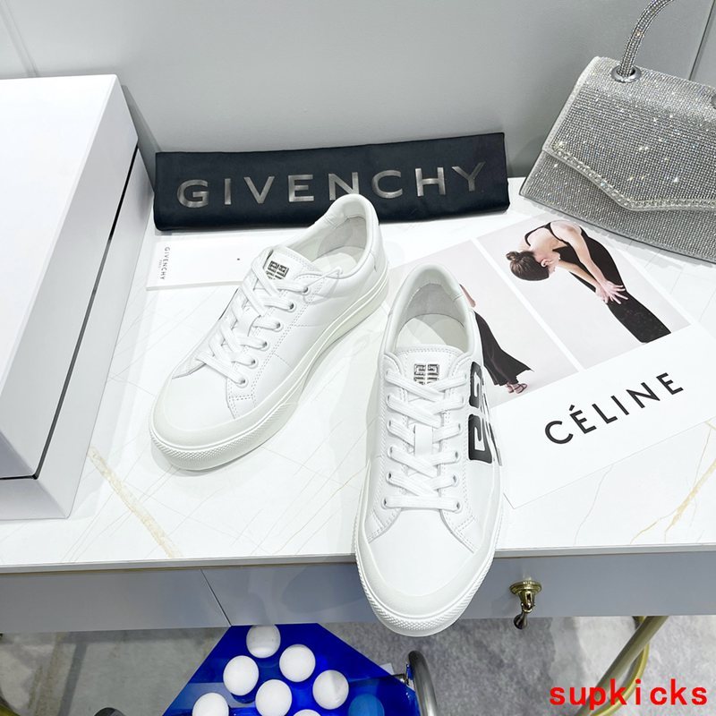 Givenchy Black Platform Heels - Side Profile View