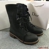Dior shoes Style 018 - back heel detail (alternate angle)