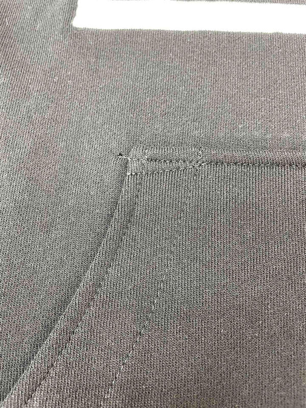 Close-up of Amiri hoodie craftsmanship