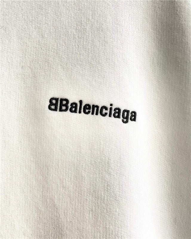 Close-up of Balenciaga designer clothing craftsmanship