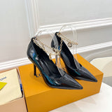 Louis Vuitton shoes Style 414 - side profile detail