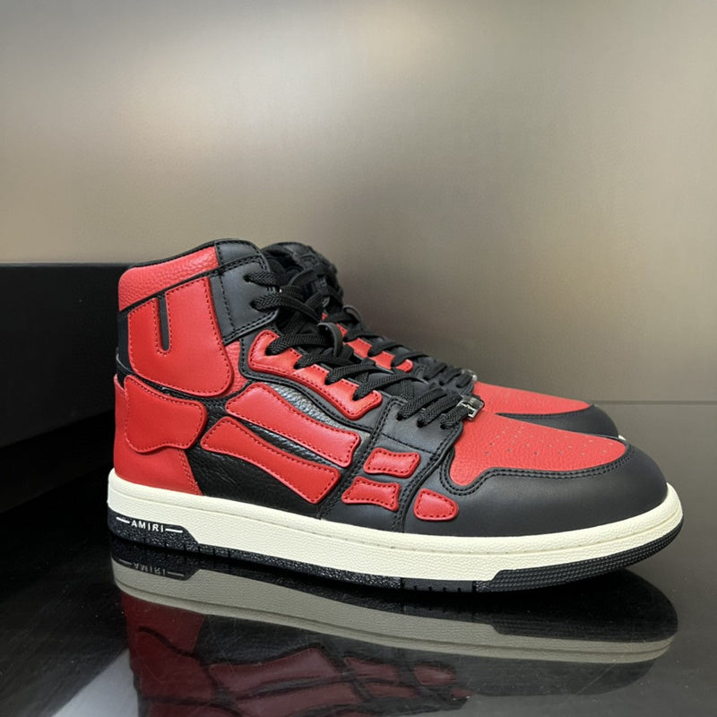 Close-up of Amiri sneakers craftsmanship