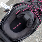Balenciaga Grey High-Top Sneakers - Detail Shot of Craftsmanship