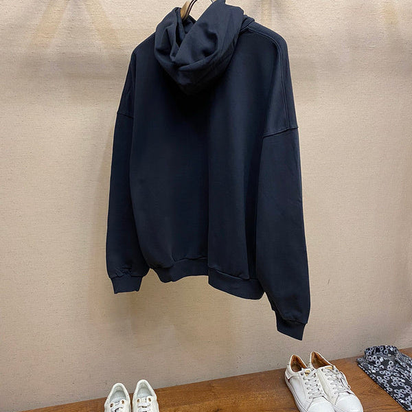 Close-up of Balenciaga designer clothing craftsmanship