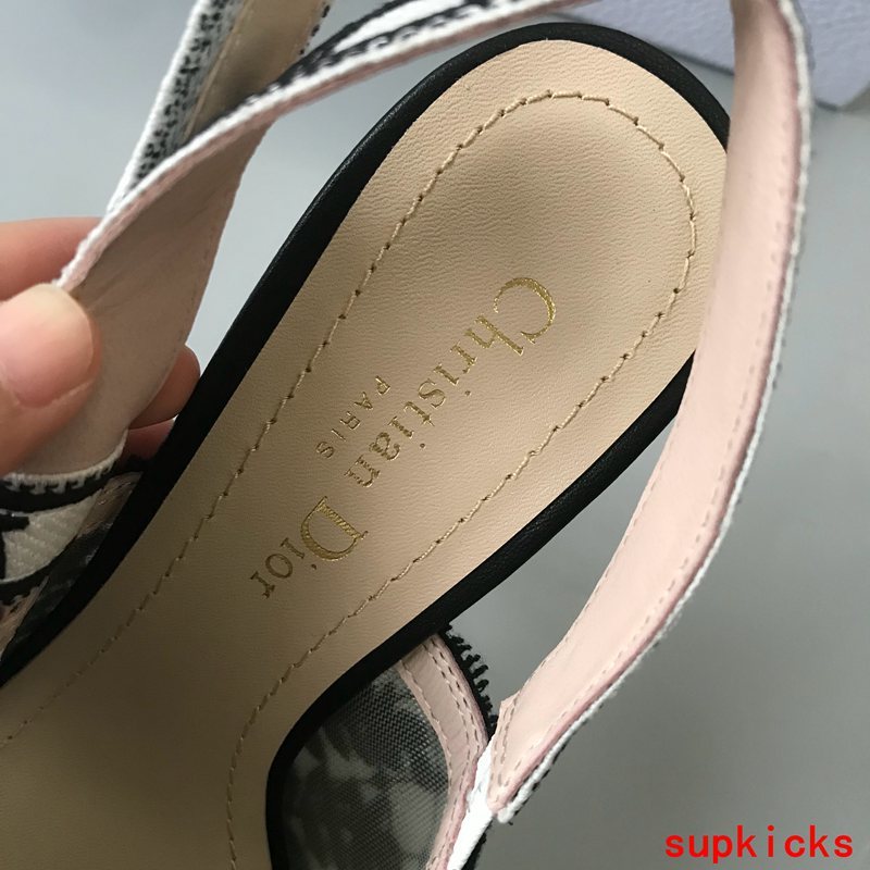 Dior Burgundy Platform Heels - Full Silhouette View