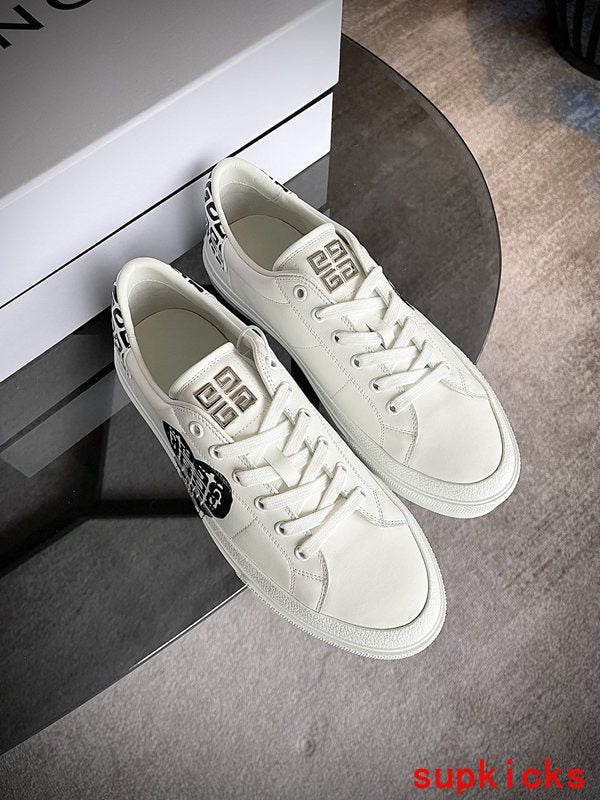 Givenchy shoes Style 013 - front view, classic monogram styling