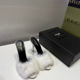 Saint Laurent luxury shoes detail shot