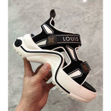 Louis Vuitton Tan Ankle Boots - Heel Detail View
