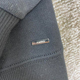 Close-up of Amiri hoodie craftsmanship