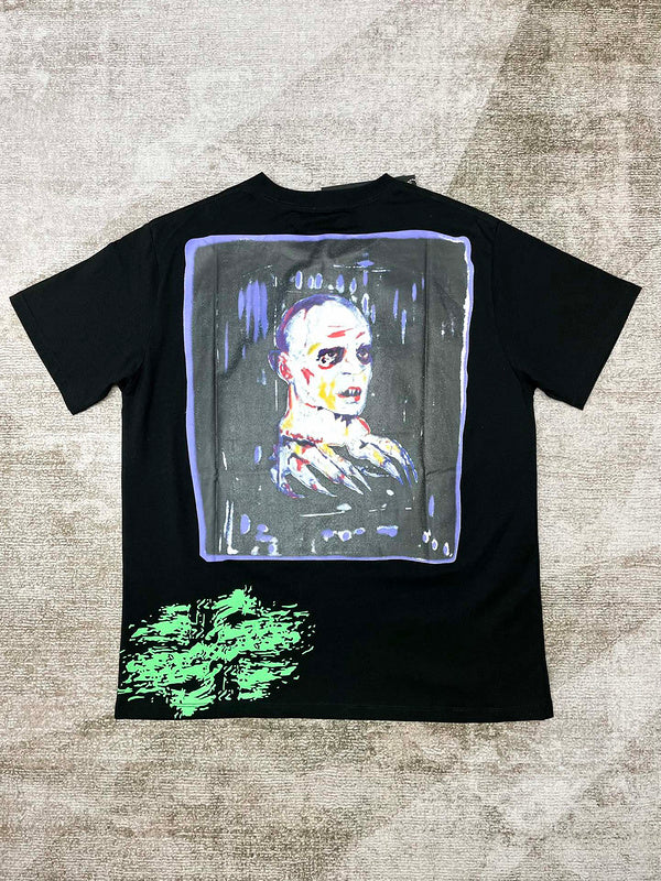 Amiri luxury t-shirt detail shot