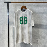 Balenciaga luxury t-shirt detail shot