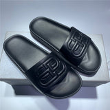 Balenciaga sandals Style 143 - logo and branding close-up