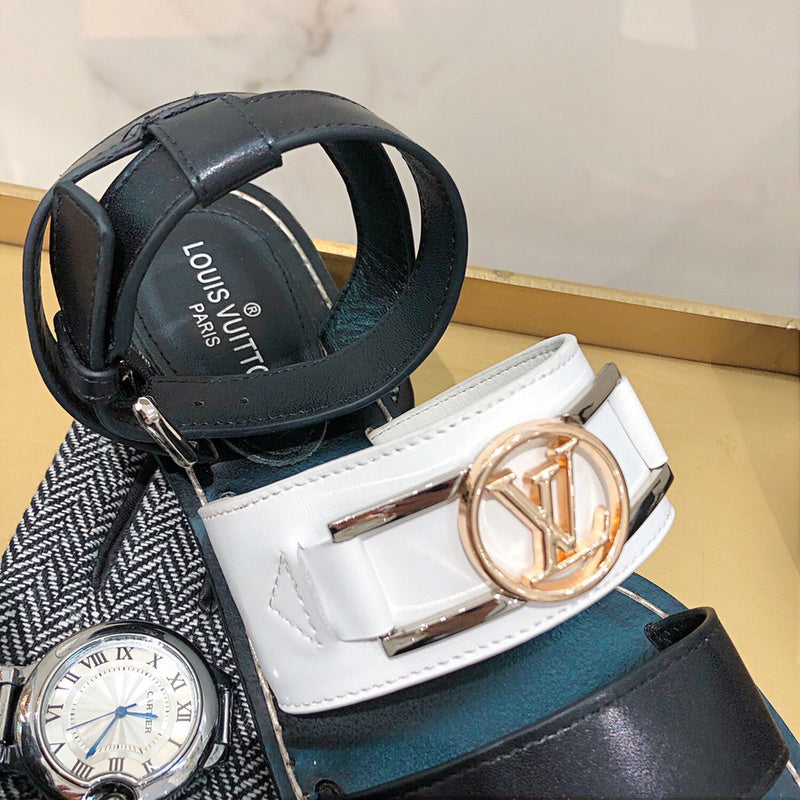 Louis Vuitton designer shoes full view