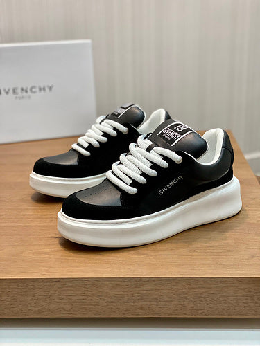 Givenchy Nude Loafer Flats - Full Silhouette View