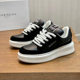Givenchy Nude Loafer Flats - Full Silhouette View