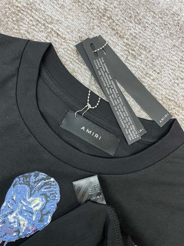 Amiri t-shirt front view designer style