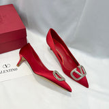 Valentino Garavani designer shoes full view