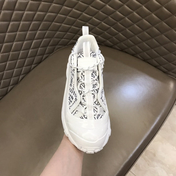 Burberry Camel Slip-On Sneakers - Detail Shot of Craftsmanship