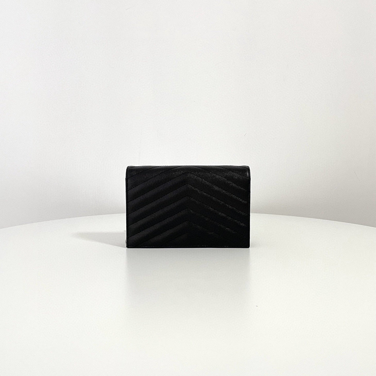 Saint Laurent Wallets- Saint Laurent Cassandre Envelope Wallet On Chain Compact Luxury Card Wallet