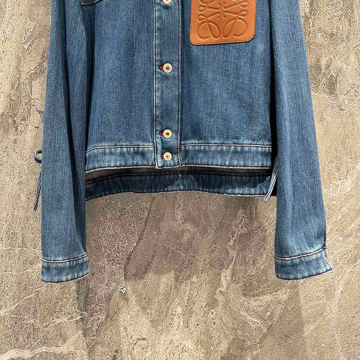 Jackets- Loew Denim Jacket Luxury Designer Outerwear Jacket