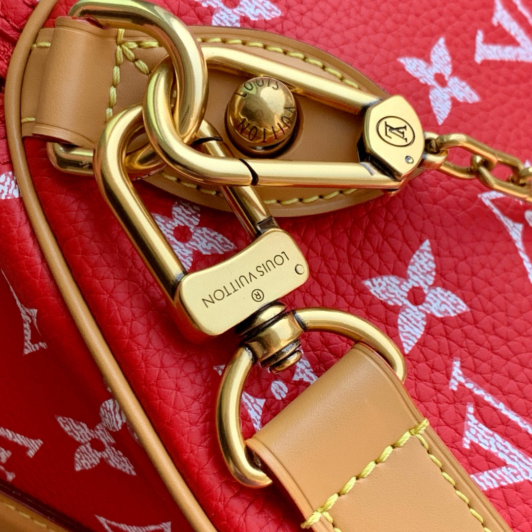 Louis Vuitton Bags- Louis Vuitton Lou Speedy P9 25 Bag Premium Designer Shoulder Bag