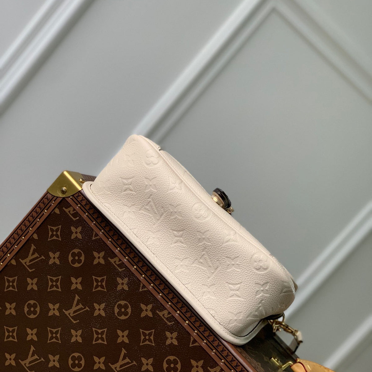 Louis Vuitton Bags- Louis Vuitton Lou Diane Satchel Bag Elegant Everyday Designer Handbag