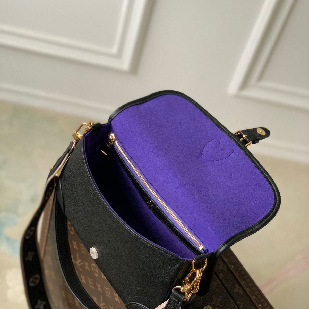 Louis Vuitton Bags- Louis Vuitton Lou Diane Satchel Bag Luxury Designer Leather Handbag