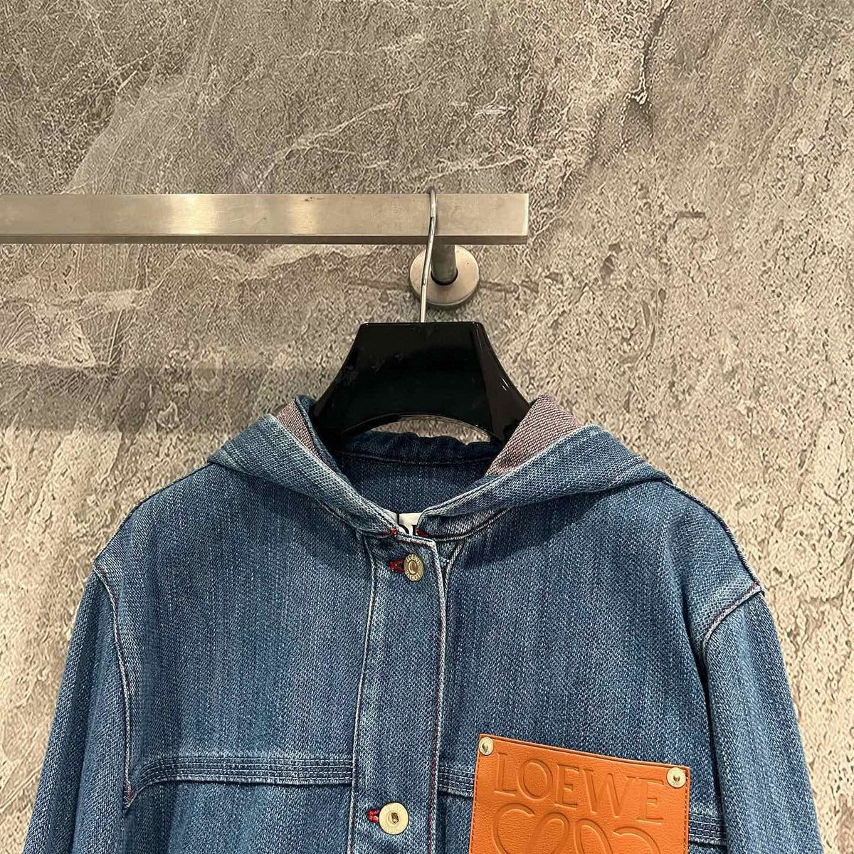 Jackets- Loew Denim Jacket Luxury Designer Outerwear Jacket