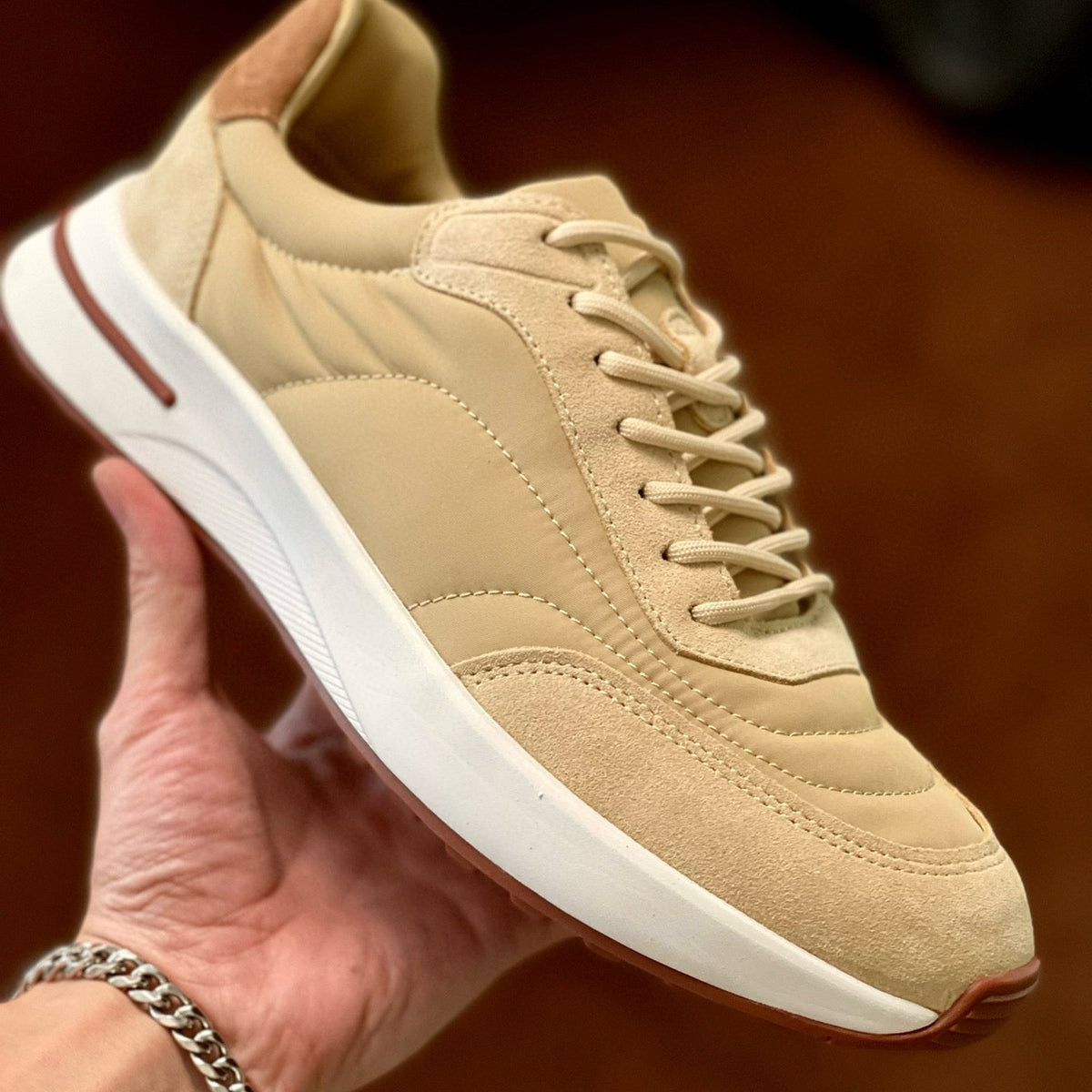 Shoes- Loro P Weekend Walk Trainers Luxury Lifestyle Designer Footwear