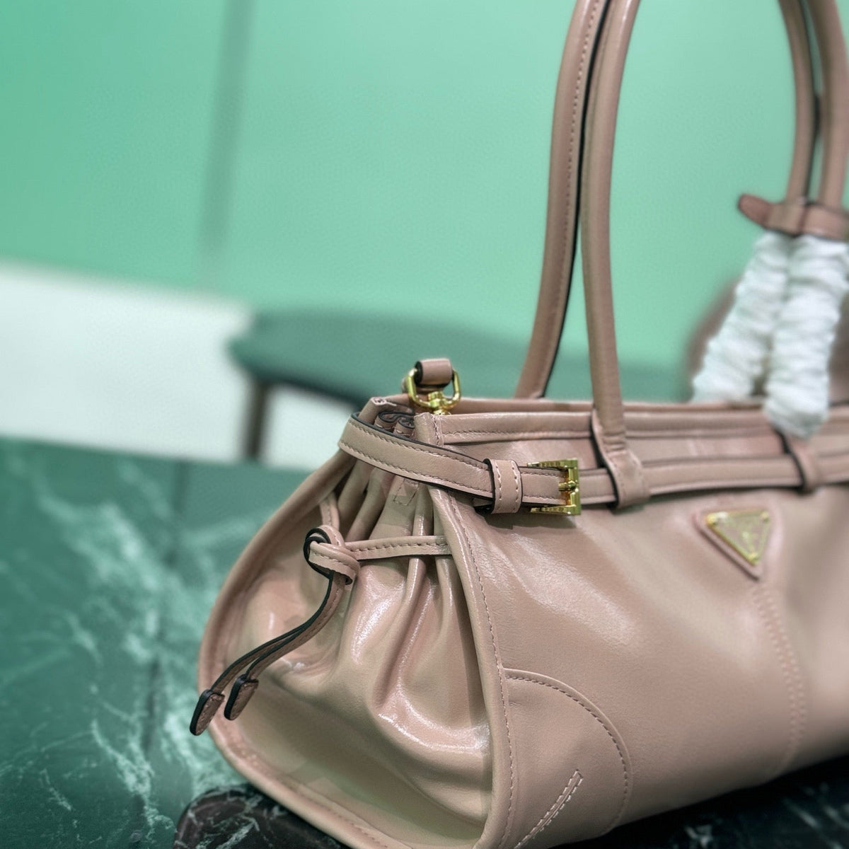 Bags- Pd Medium Leather Handbag Luxury Designer Leather Handbag