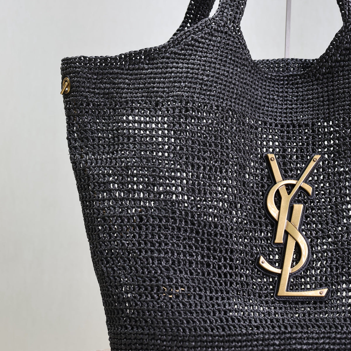 Saint Laurent Bags- Saint Laurent Icare In Raffia Bag Elegant Everyday Designer Handbag