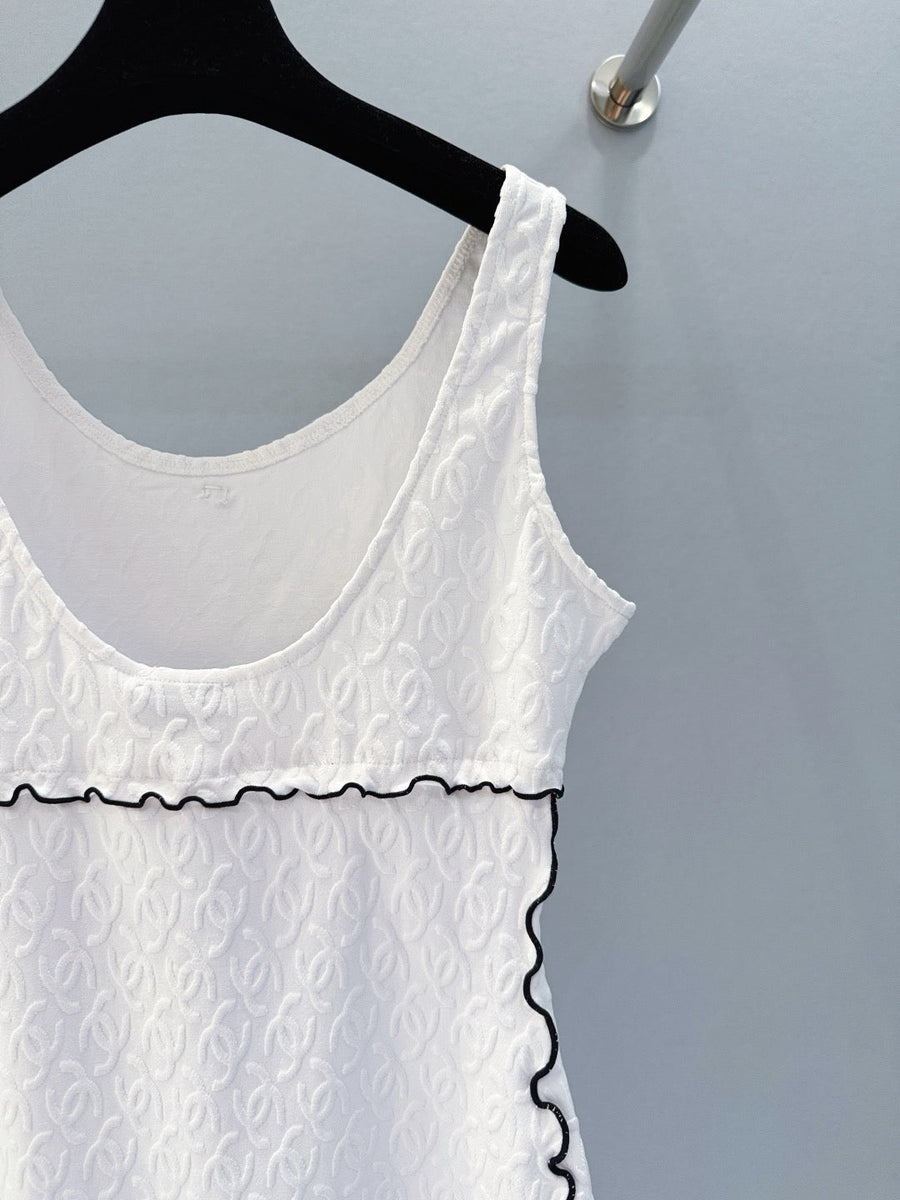 Front view of Chanel Bodysuit premium piece