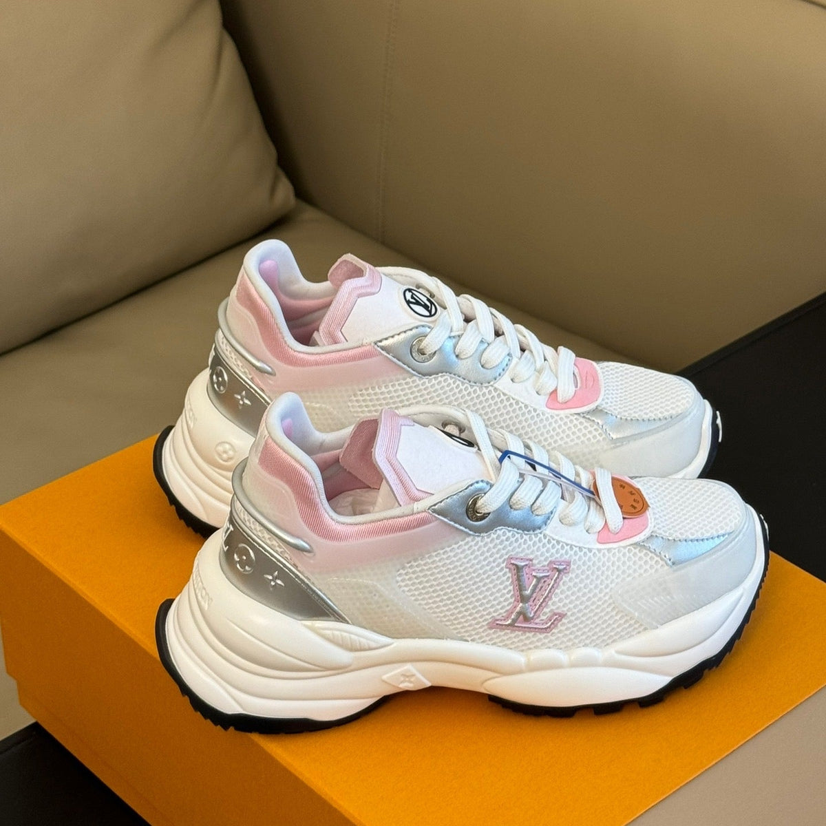 Louis Vuitton Shoes- Louis Vuitton Lou Run 55 Trainers Luxury Lifestyle Designer Footwear