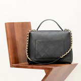 Front view of Chanel 25S Medium Bag premium bag