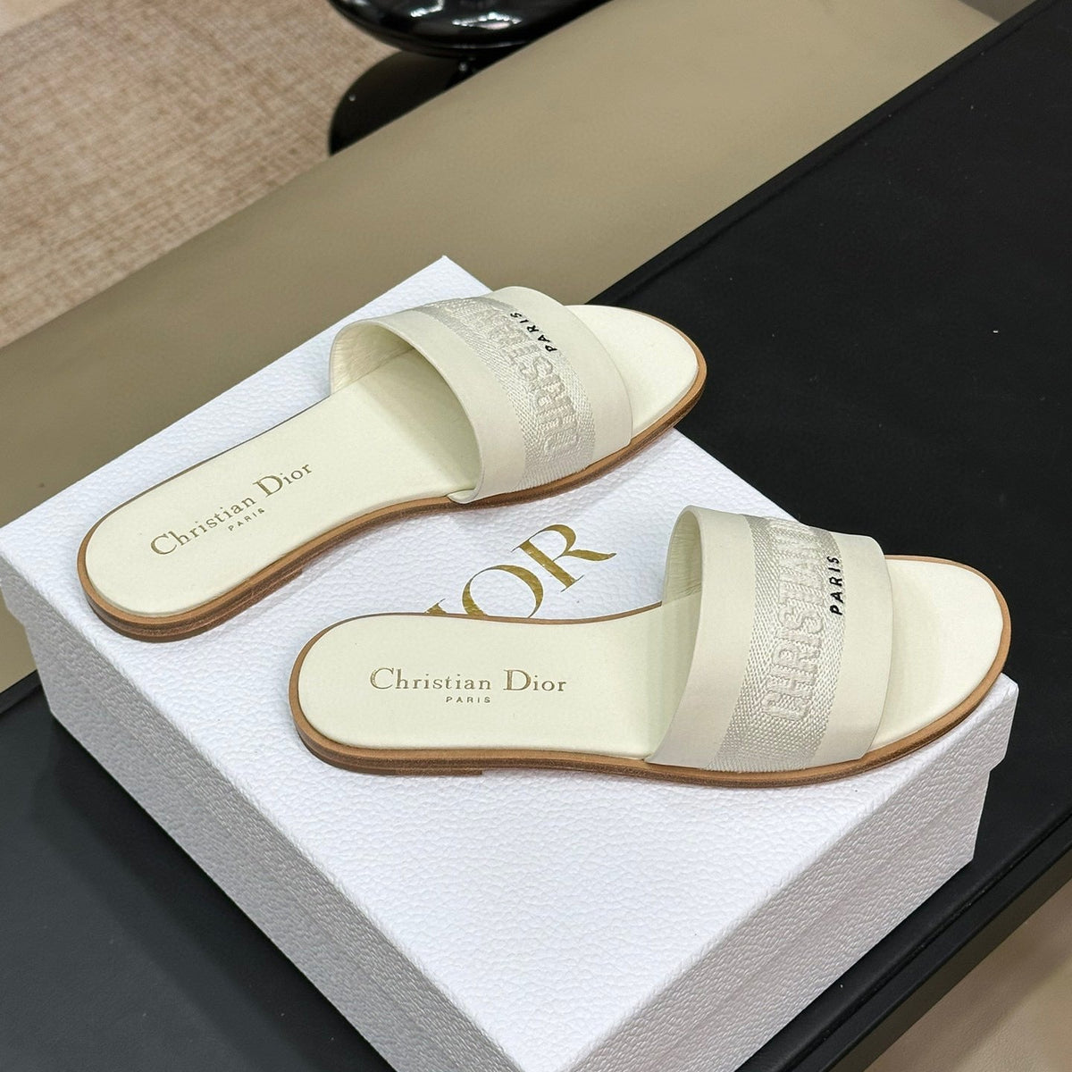 Dior Shoes- Dior Dway Slides Luxury Lifestyle Designer Footwear