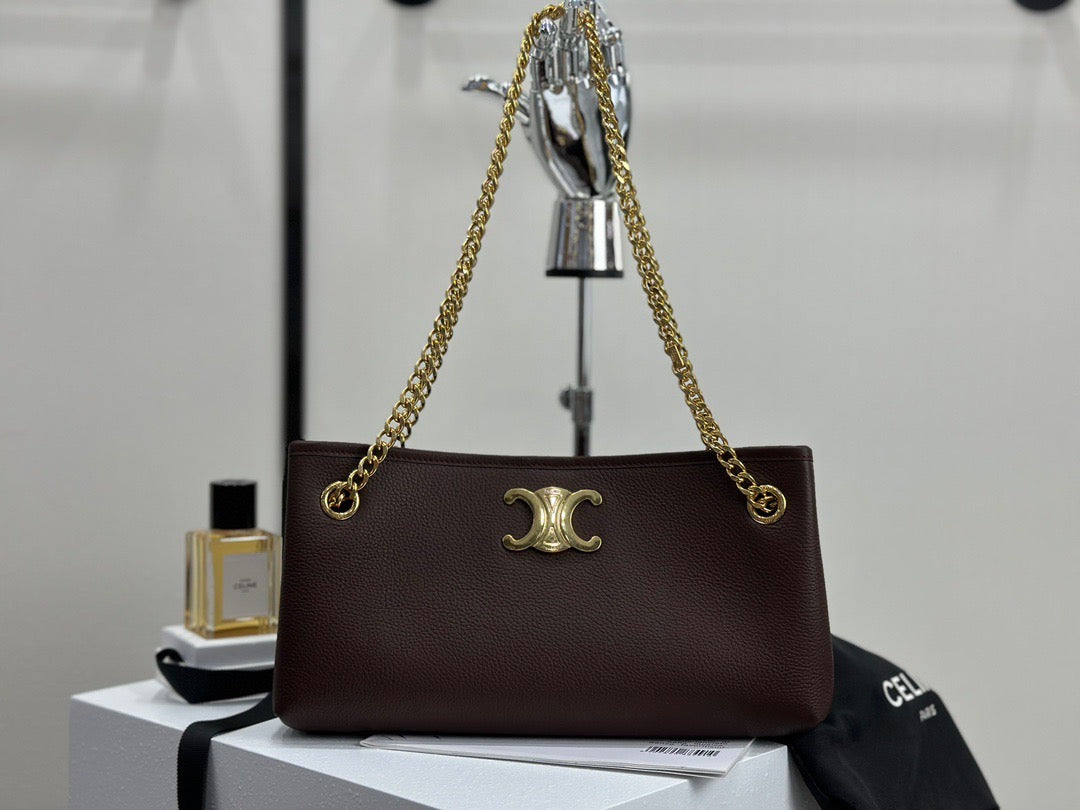 Bags- Cel Medium Newspaper Bag Elegant Everyday Designer Handbag