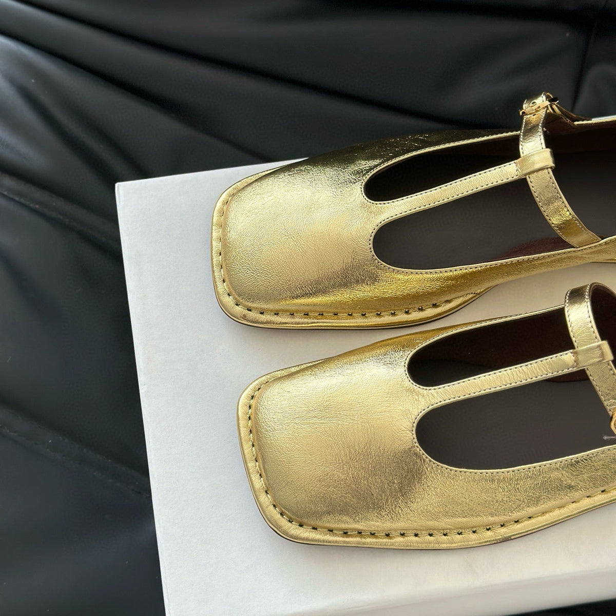 The Row Accessories- The Row T Strap Flats Luxury Designer Fashion Accessory