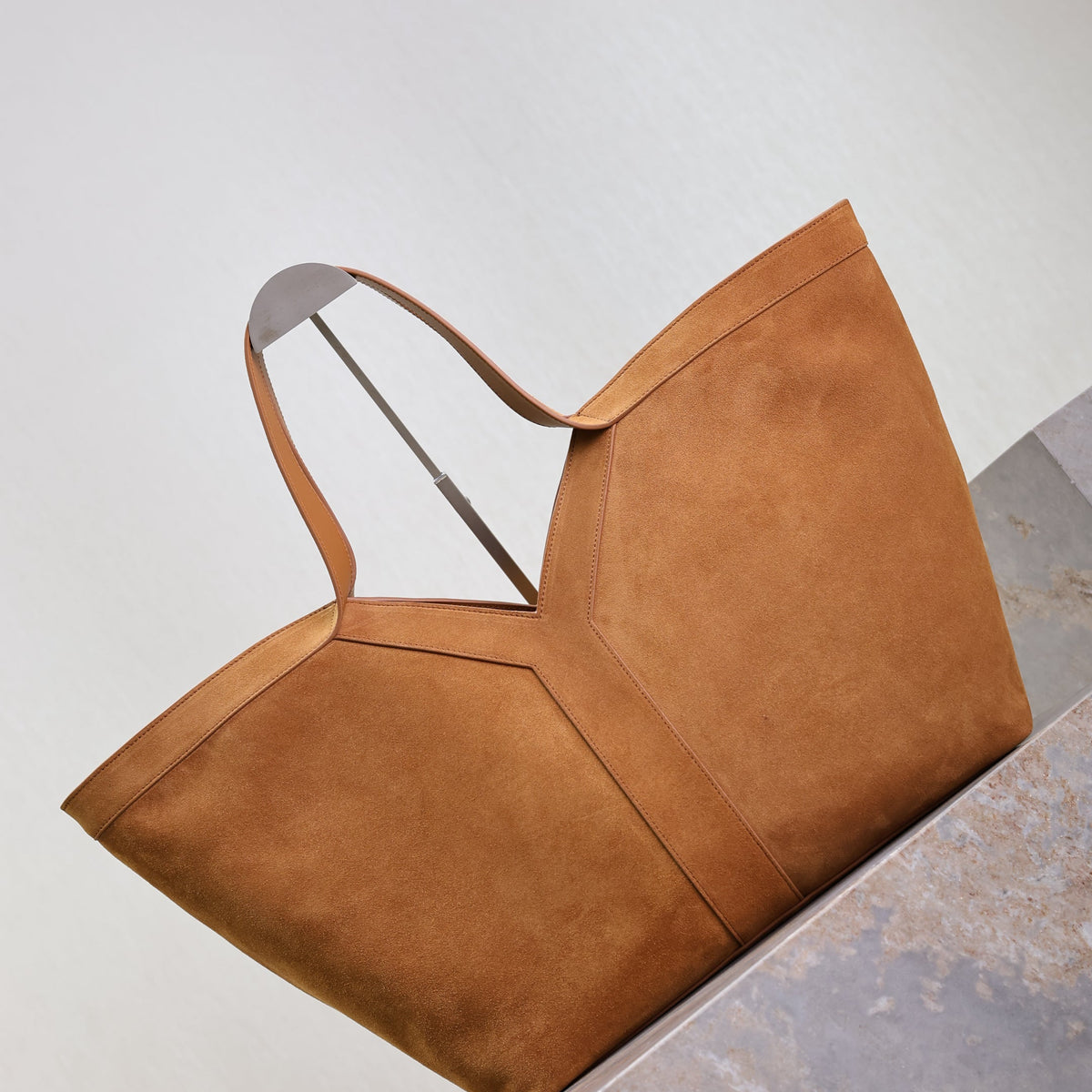 Saint Laurent Bags- Saint Laurent Y Tote In Suede Bag Premium Designer Shoulder Bag