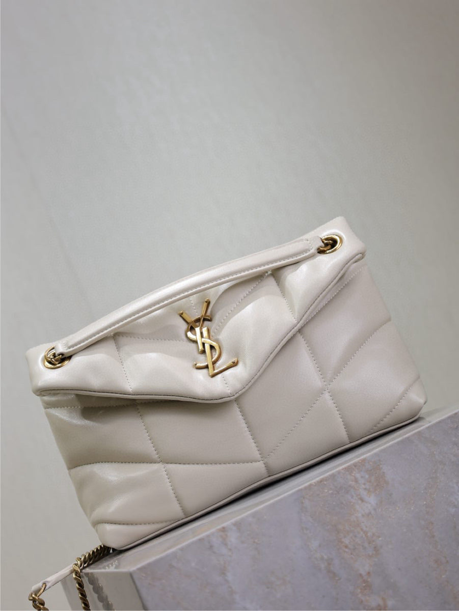 Saint Laurent Bags- Saint Laurent Loulou Puffer Small Bag Premium Designer Shoulder Bag